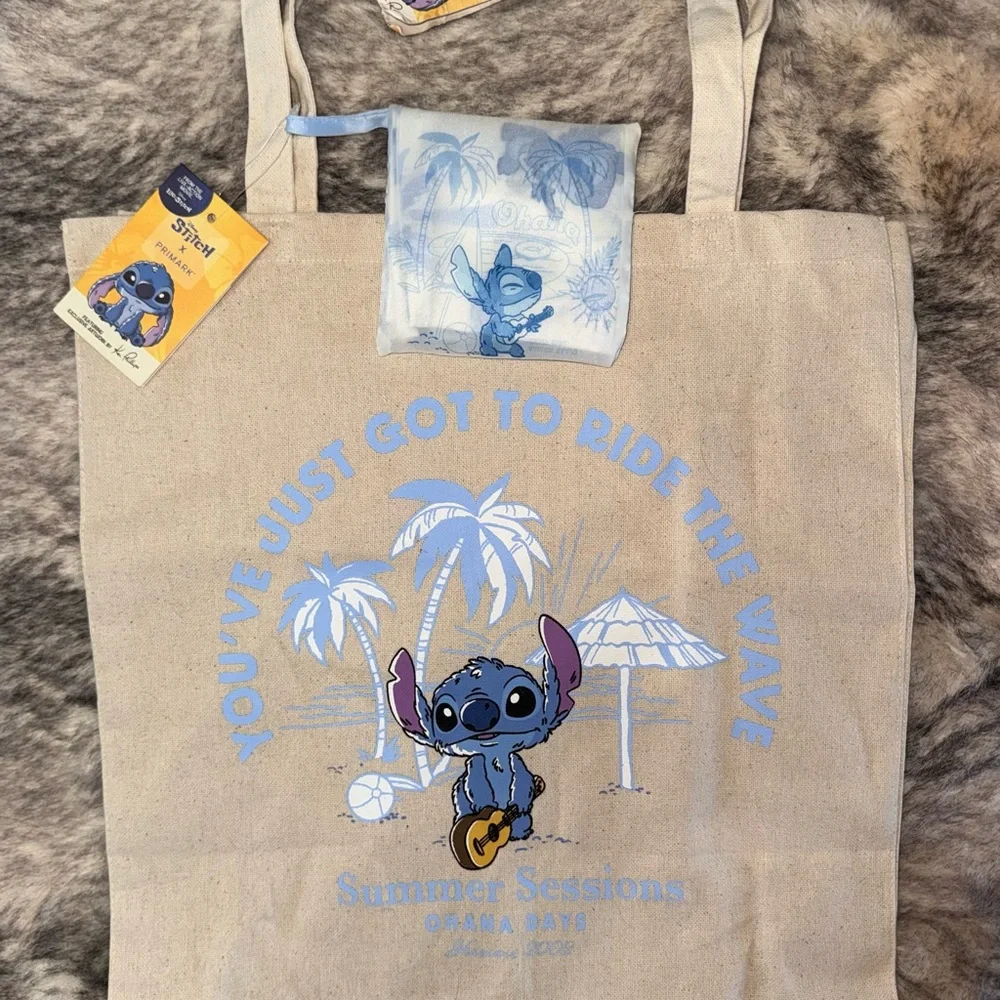 Disney Canvas Tote Bag set